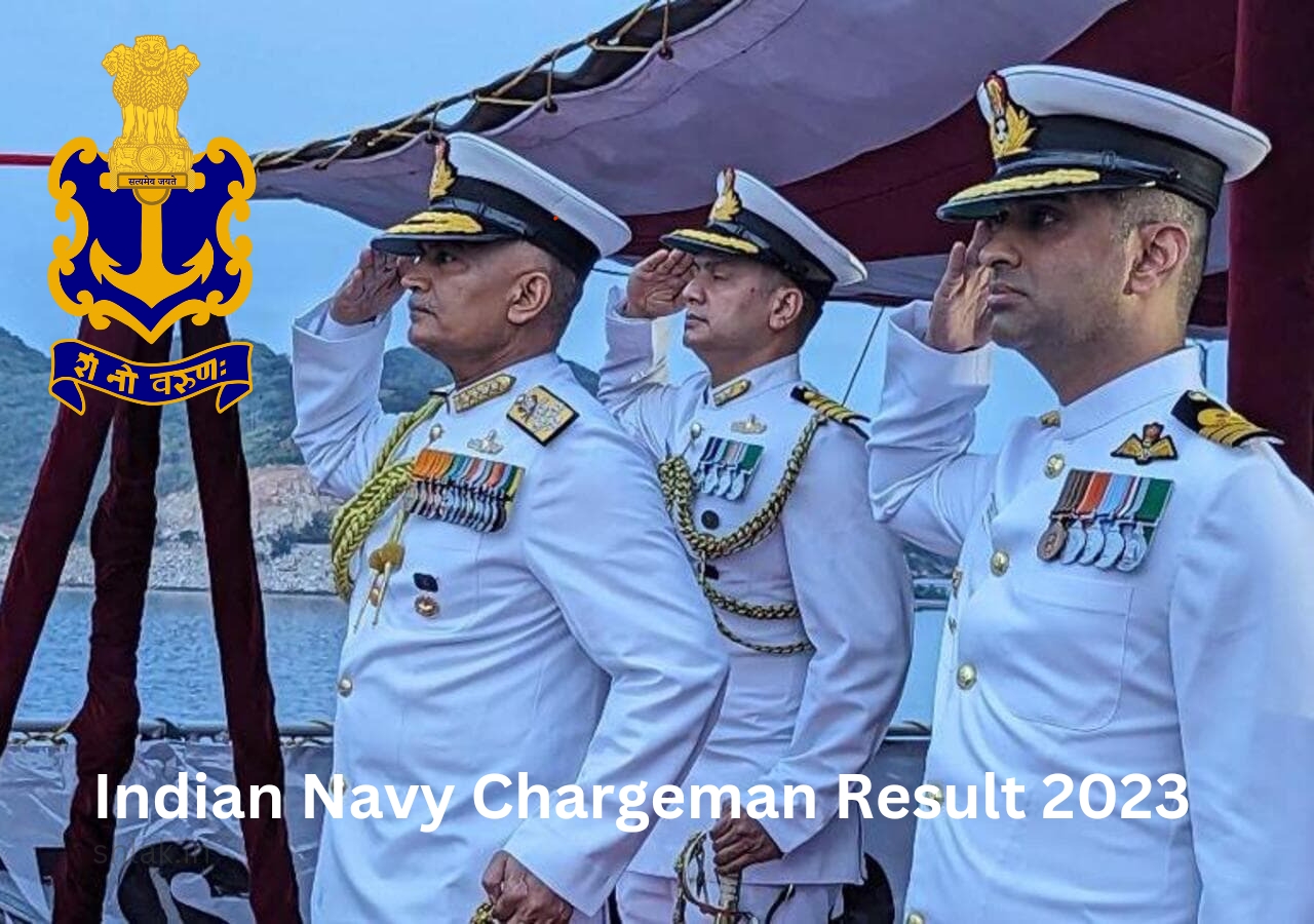 Indian Navy Chargeman Result 2023 Check Your Scores and Cut Off Marks