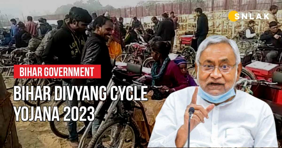 Bihar Mukhyamantri Divyang Cycle Yojana 2023