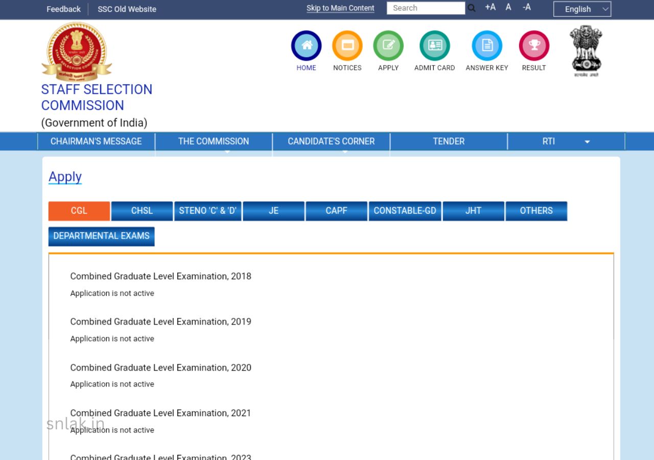 SSC CGL Notification 2024 Exam Date, Eligibility, and Application Fee